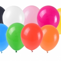 Balóny pastelové 28cm 100ks mix farieb